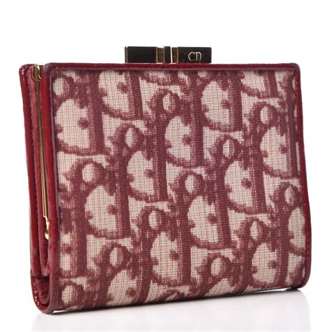 dior womans wallet|authentic Dior monogram wallet.